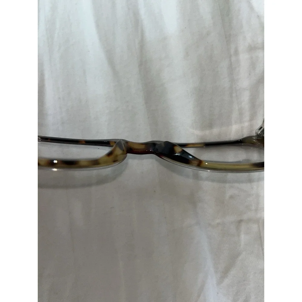 L.A.‎ EYEWORKS TWIN PEAKS 707 ONE PAIR RED TORTOISE SPLIT ITALY 49/19-143 MM